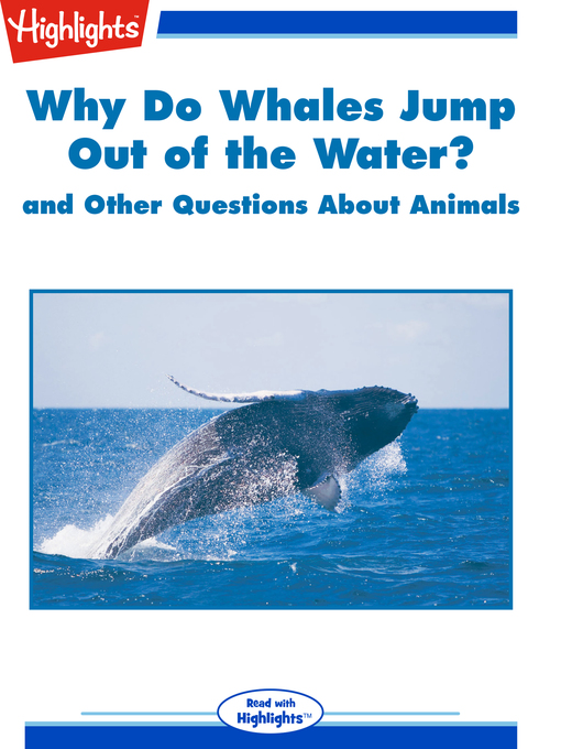 תמונה של  Why Do Whales Jump out of the Water? and Other Questions About Animals